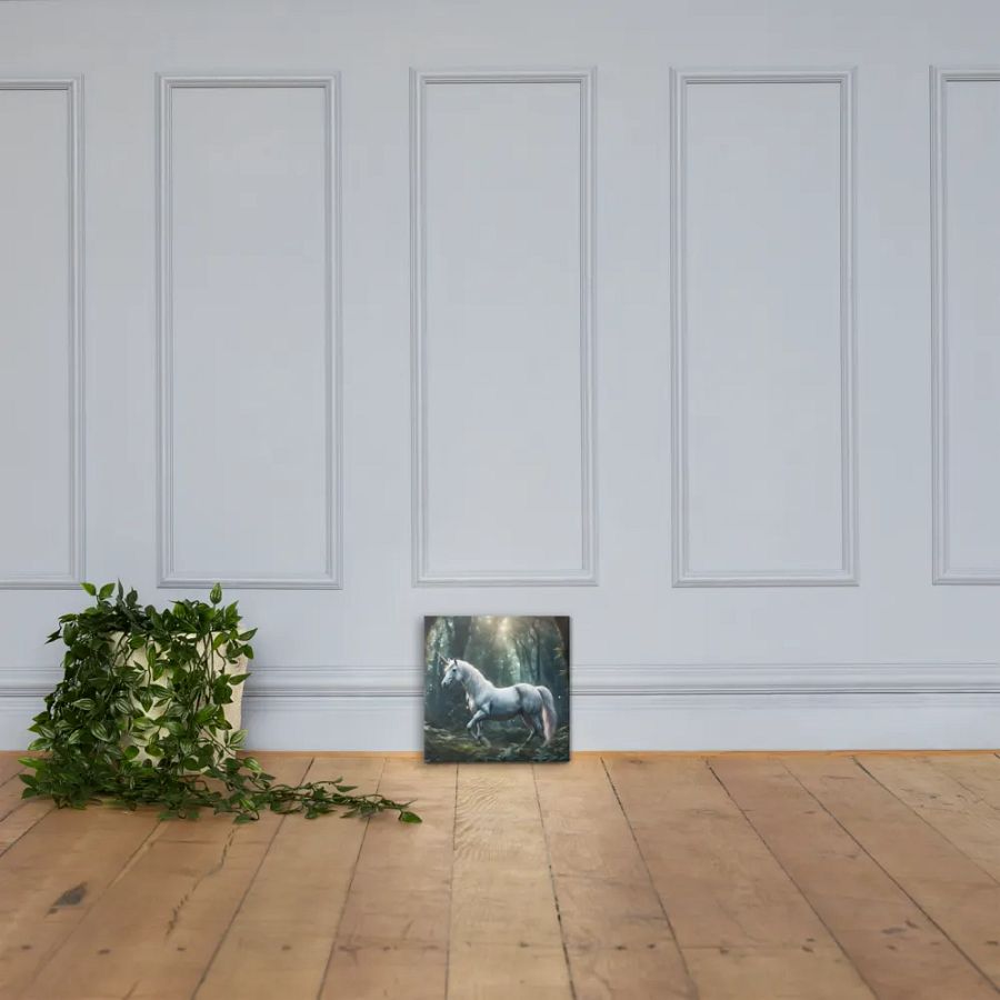 Unicorn In Magical Forest Wall Art product image (5)