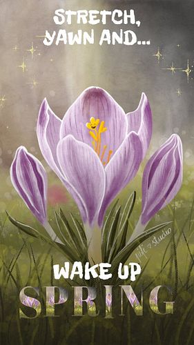 Something soft and hopeful for these early spring days 🌸
This little crocus quietly bloomed on my canvas, and it felt like a ...