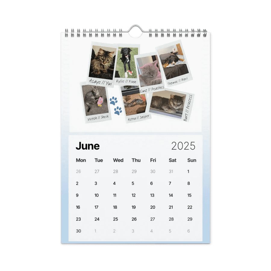 2025 EG Pet Calendar product image (7)