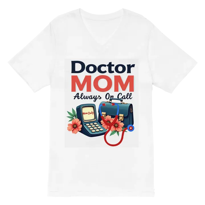 Doctor MOM Always On Call V-Neck Tee product image (2)
