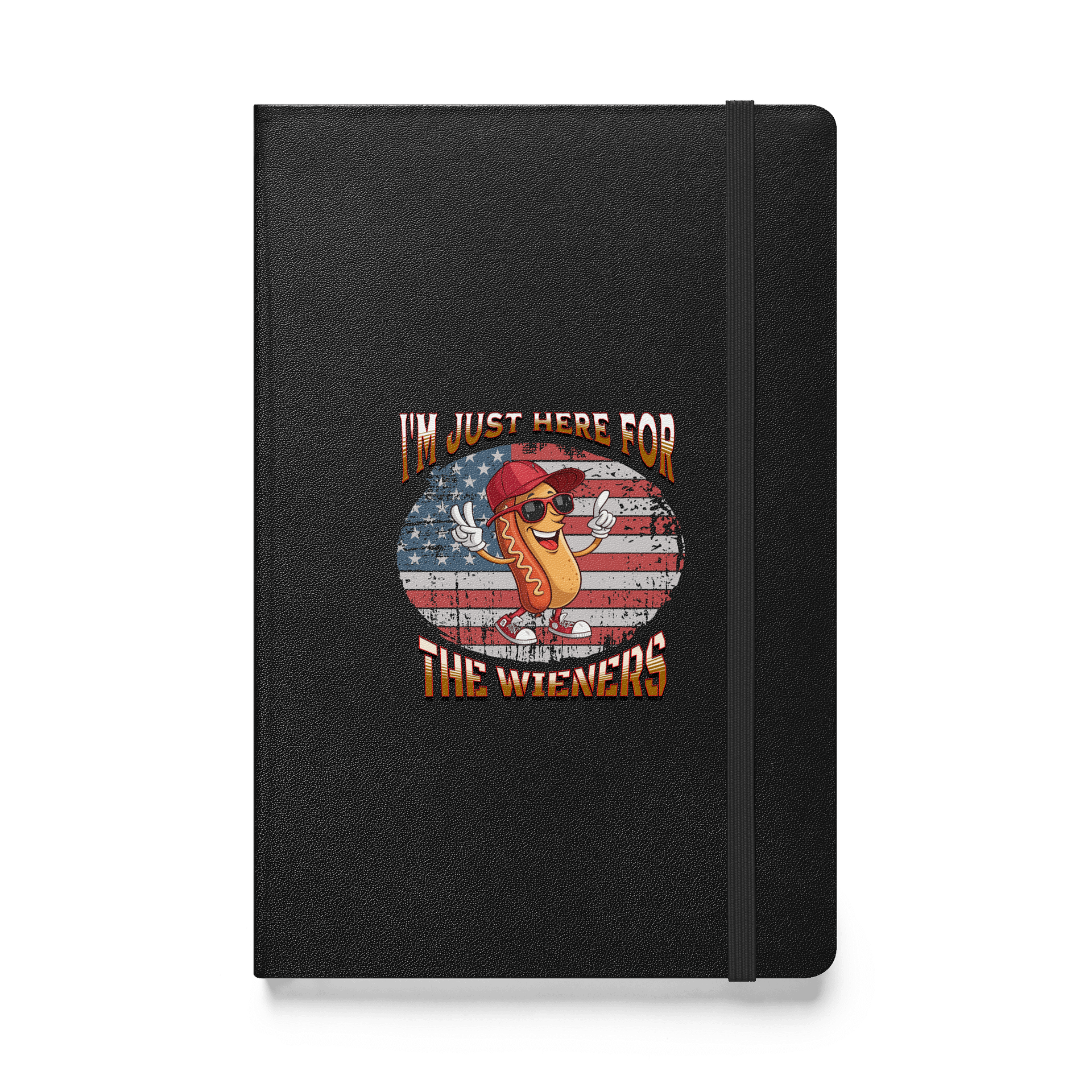 Im Just Here For The Wieners Hot Dog Wonderland Hardcover Journal product image (1)