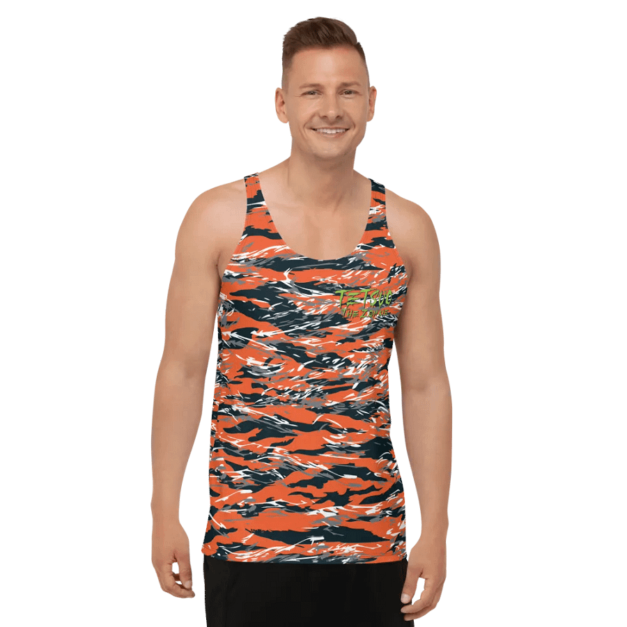 Tiger Camo Sublimated Tank Top product image (8)