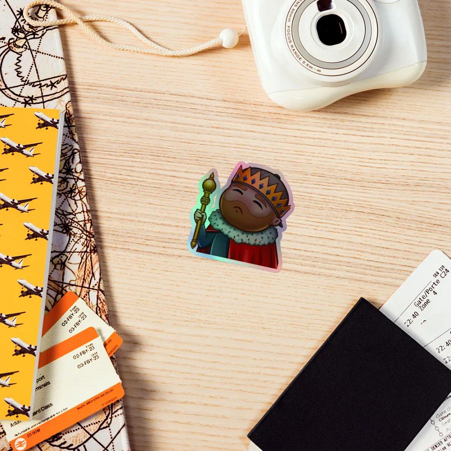 Sticker | HuugeKing (Holo) | Texas 2024 product image (6)