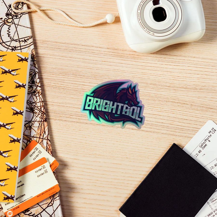 Dragon's Embrace Holographic Sticker Set product image (5)