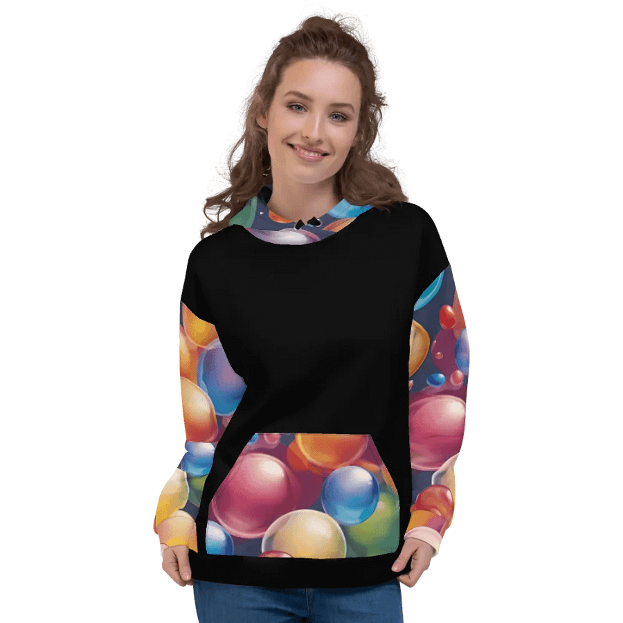 Vibrant Bubble Unisex Hoodie product image (3)