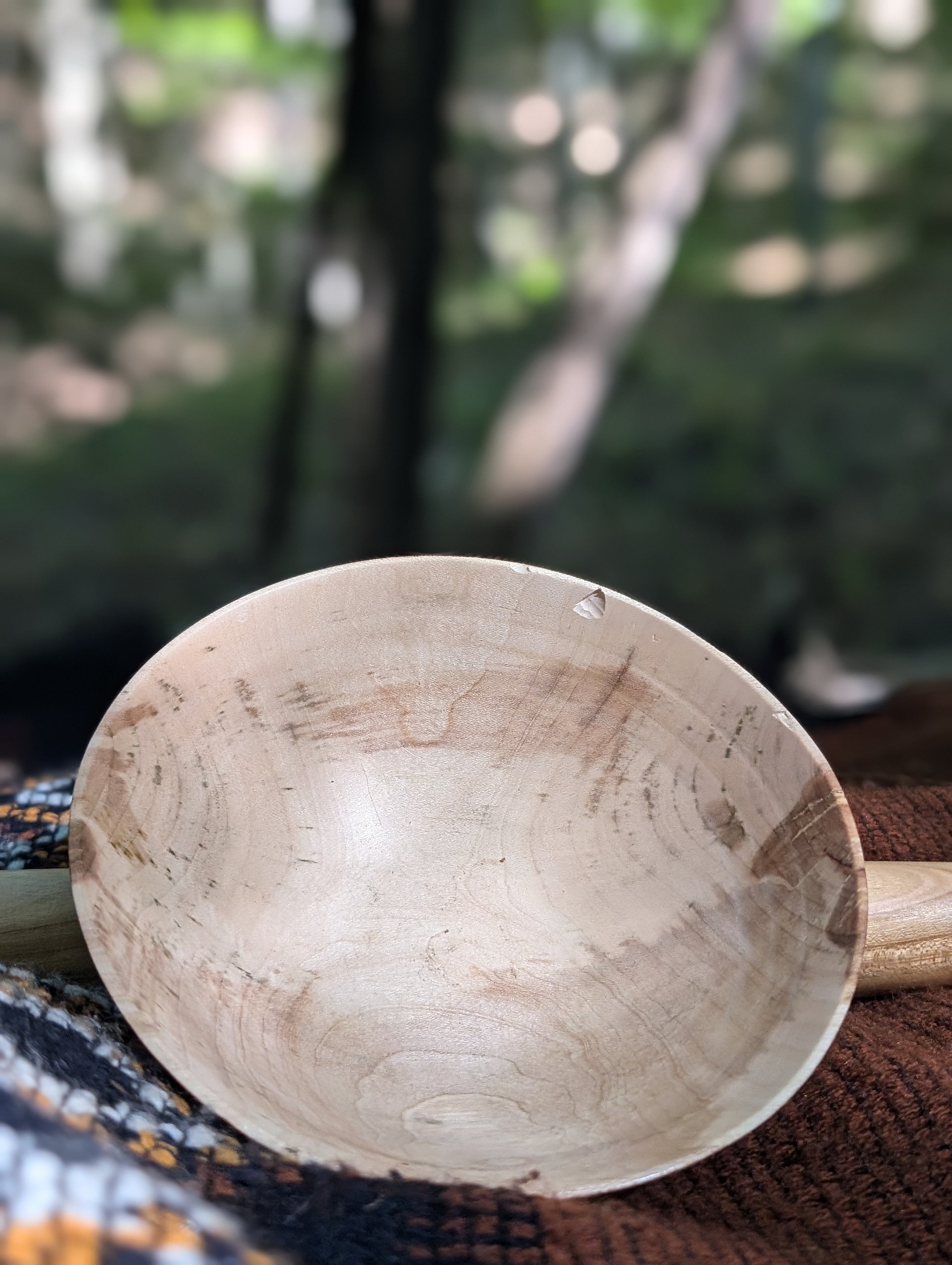 Medium Wood-turned Bowl product image (5)