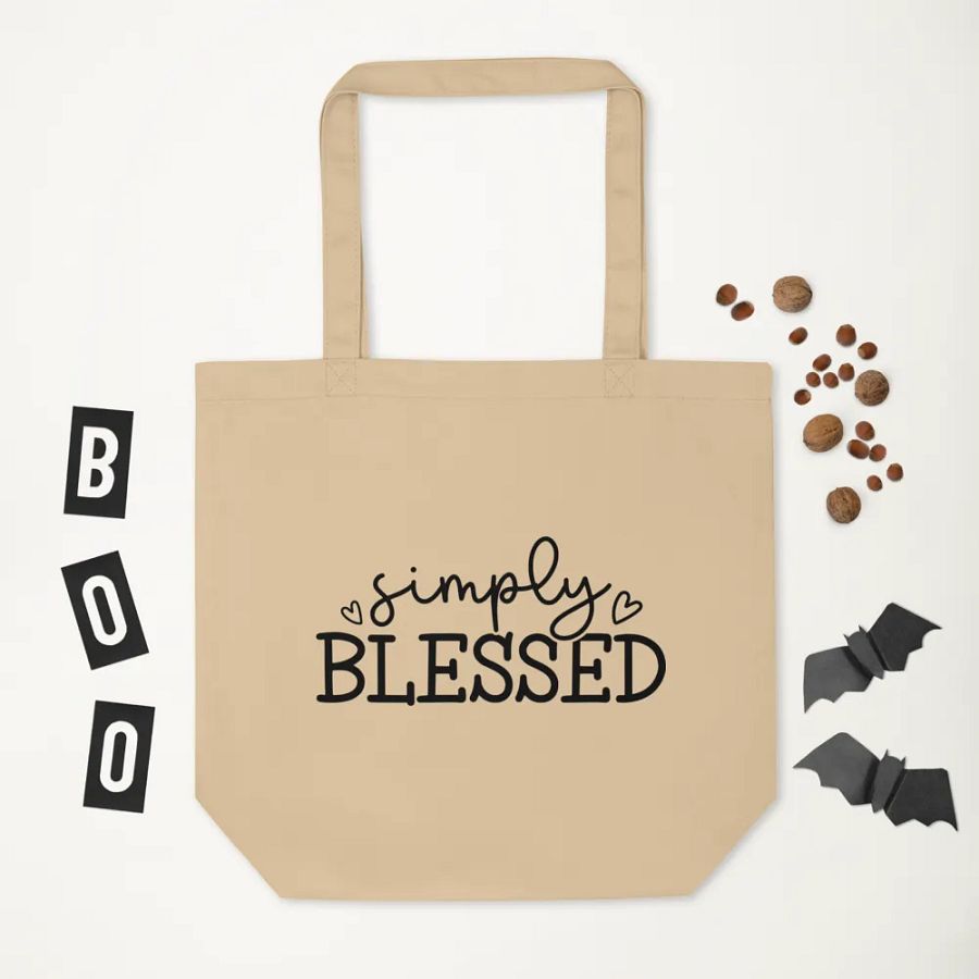 Organic Cotton Statement Tote Bag product image (11)