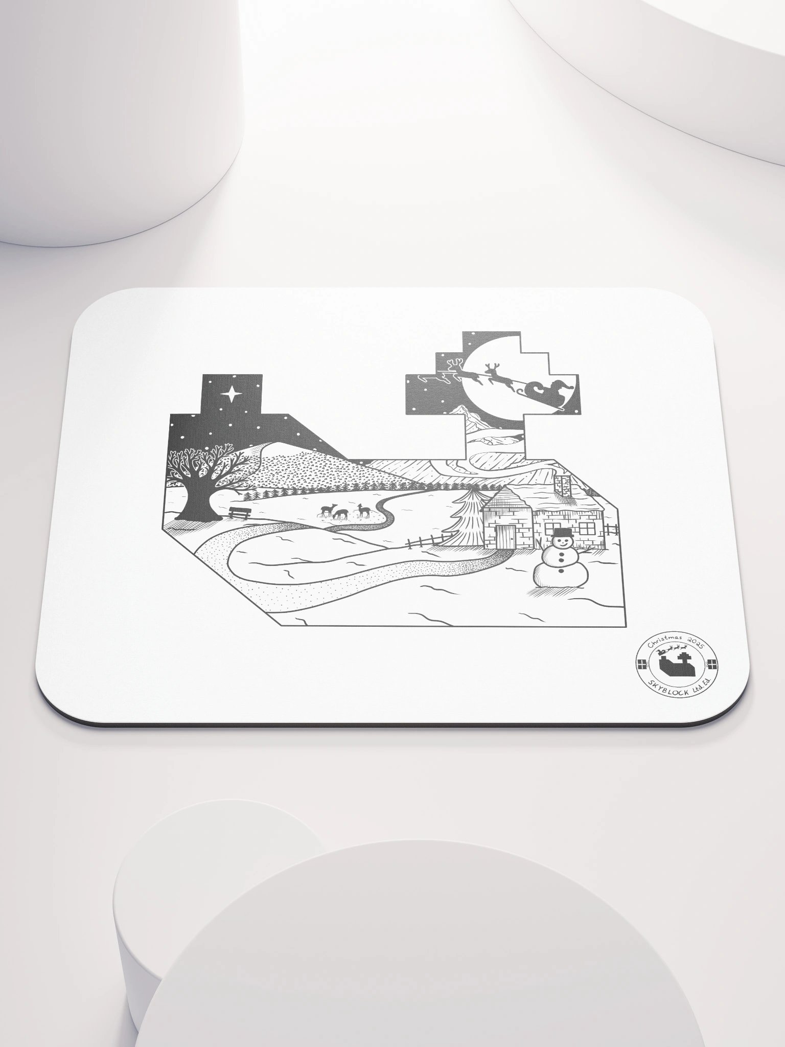 Winter Night - Christmas 2025 Ltd. Mouse Pad product image (1)