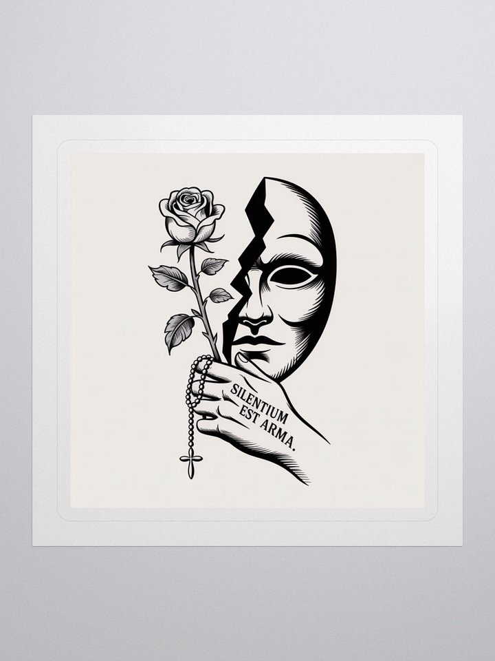 Silentium Est Arma Sticker Set product image (1)