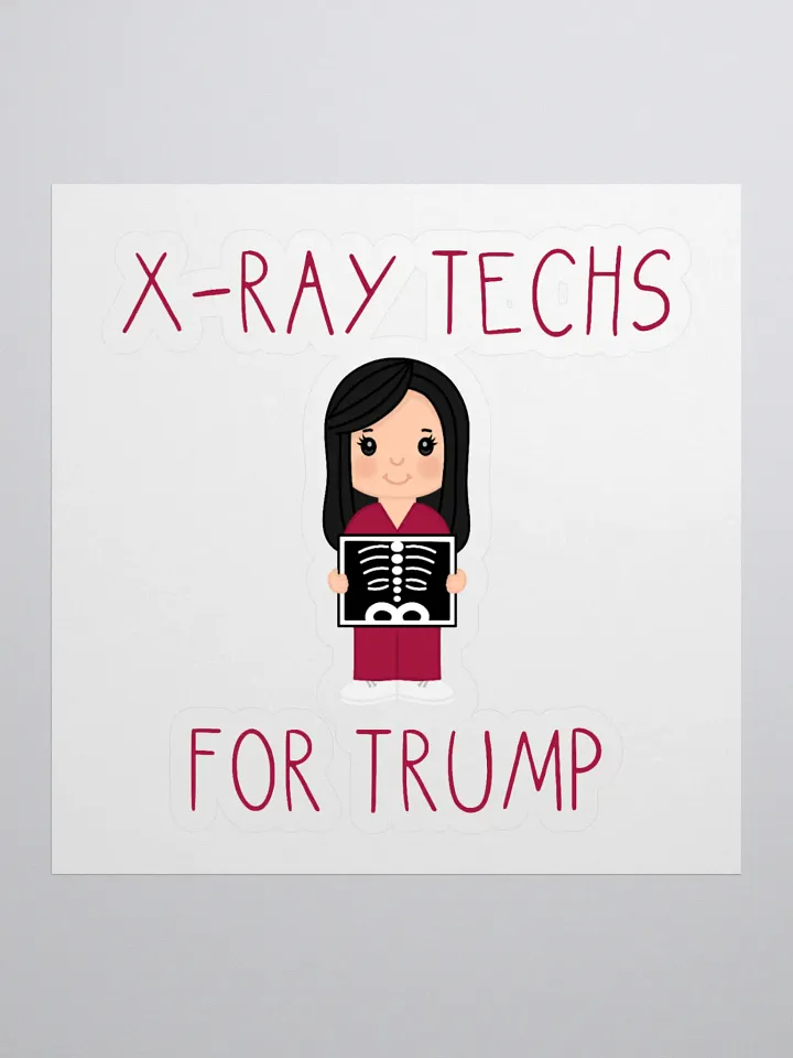 X-Ray Techs For Trump (F) Sticker product image (1)