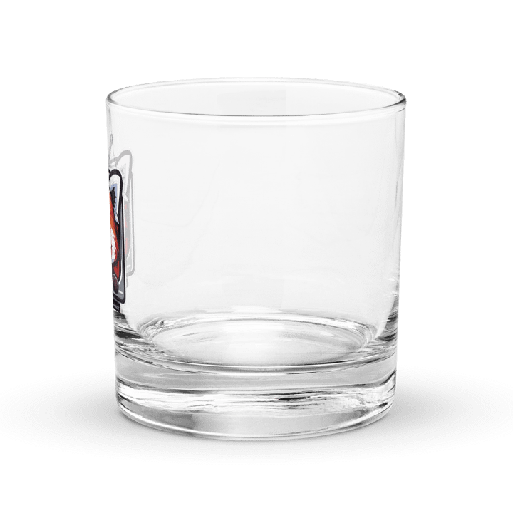 Whimsical Red Panda TV Rocks Glass product image (2)
