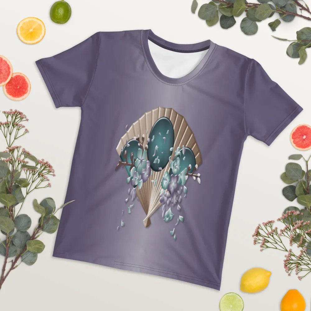 Floral Themed All Over Print T-shirt product image (7)