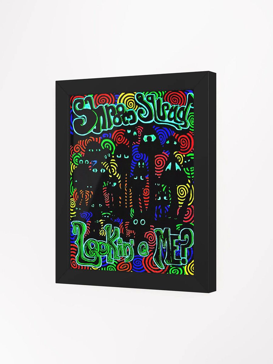Shroom Squad Psychedelic Eyes Framed Poster product image (11)