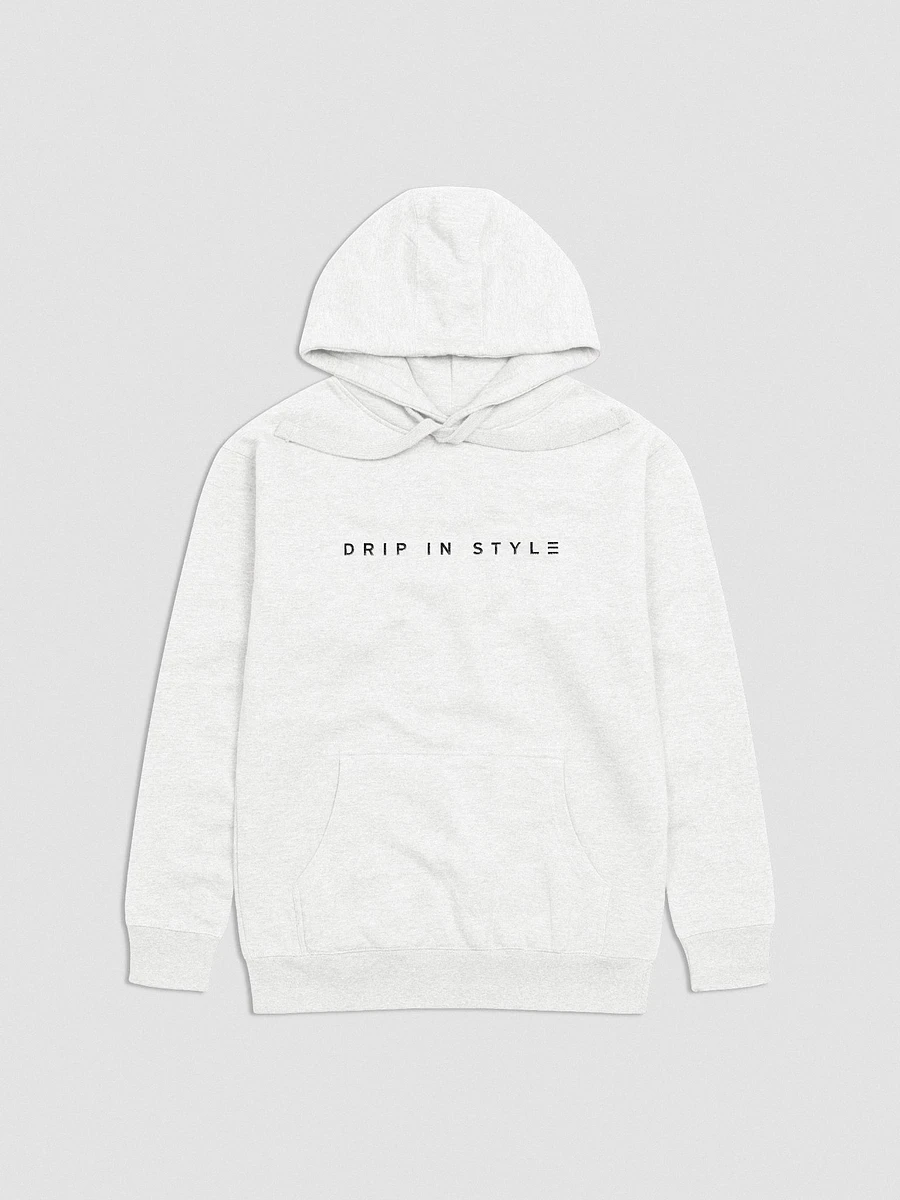 DRIP IN STYLE UNISEX HOODIE - WHITE product image (1)