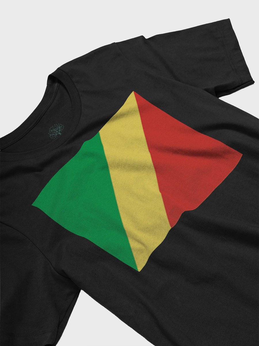 Unisex Republic of the Congo Flag T-Shirt - Soft Cotton, Exclusive Design product image (5)