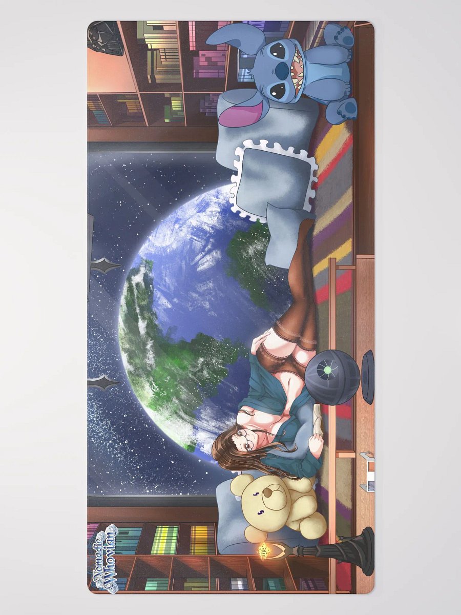 Tardis Library Gaming Mouse Pad product image (2)