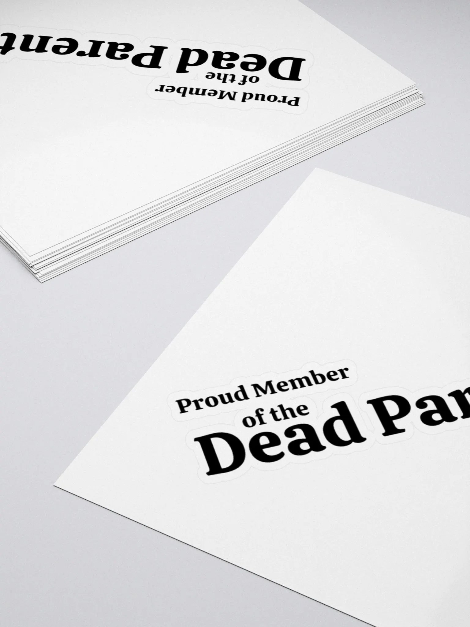 Dead Parent Club Sticker product image (4)