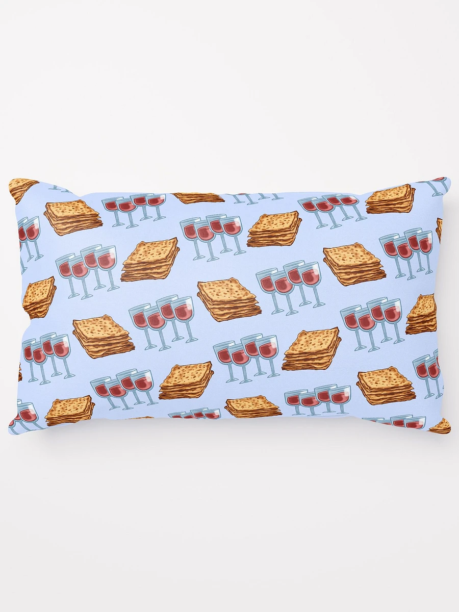 Passover Pillow - 4 Wine Glasses & Matzah product image (6)