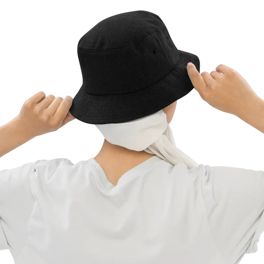 Quirky Skull Denim Bucket Hat product image (11)