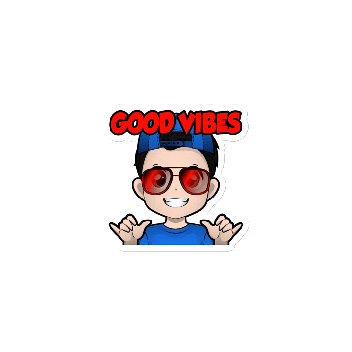 Good Vibes Die-Cut Magnets product image (1)