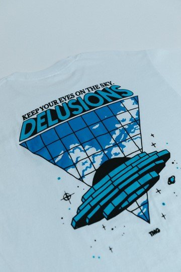 Delusions Expansion White T-Shirt product image (2)