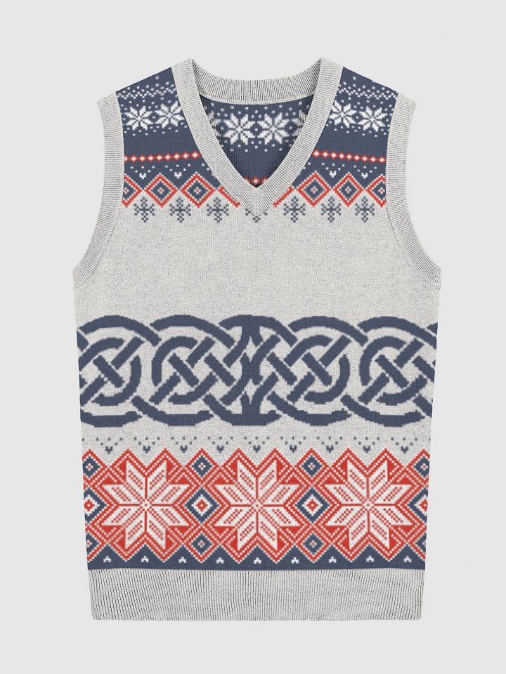 Celtic Knot XMas Sweater Vest product image (3)