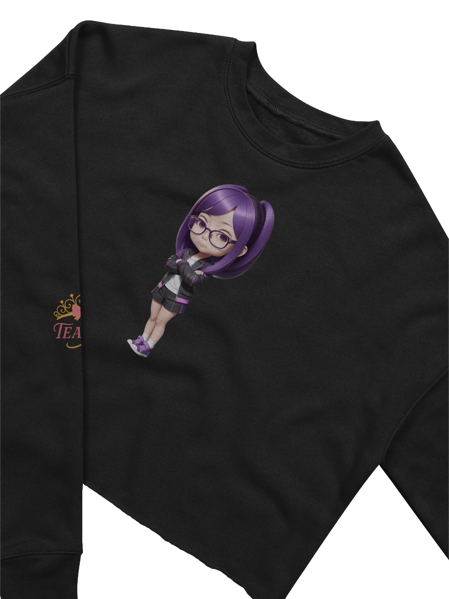 (Purple CHIBI) K Crop Sweatshirt product image (9)