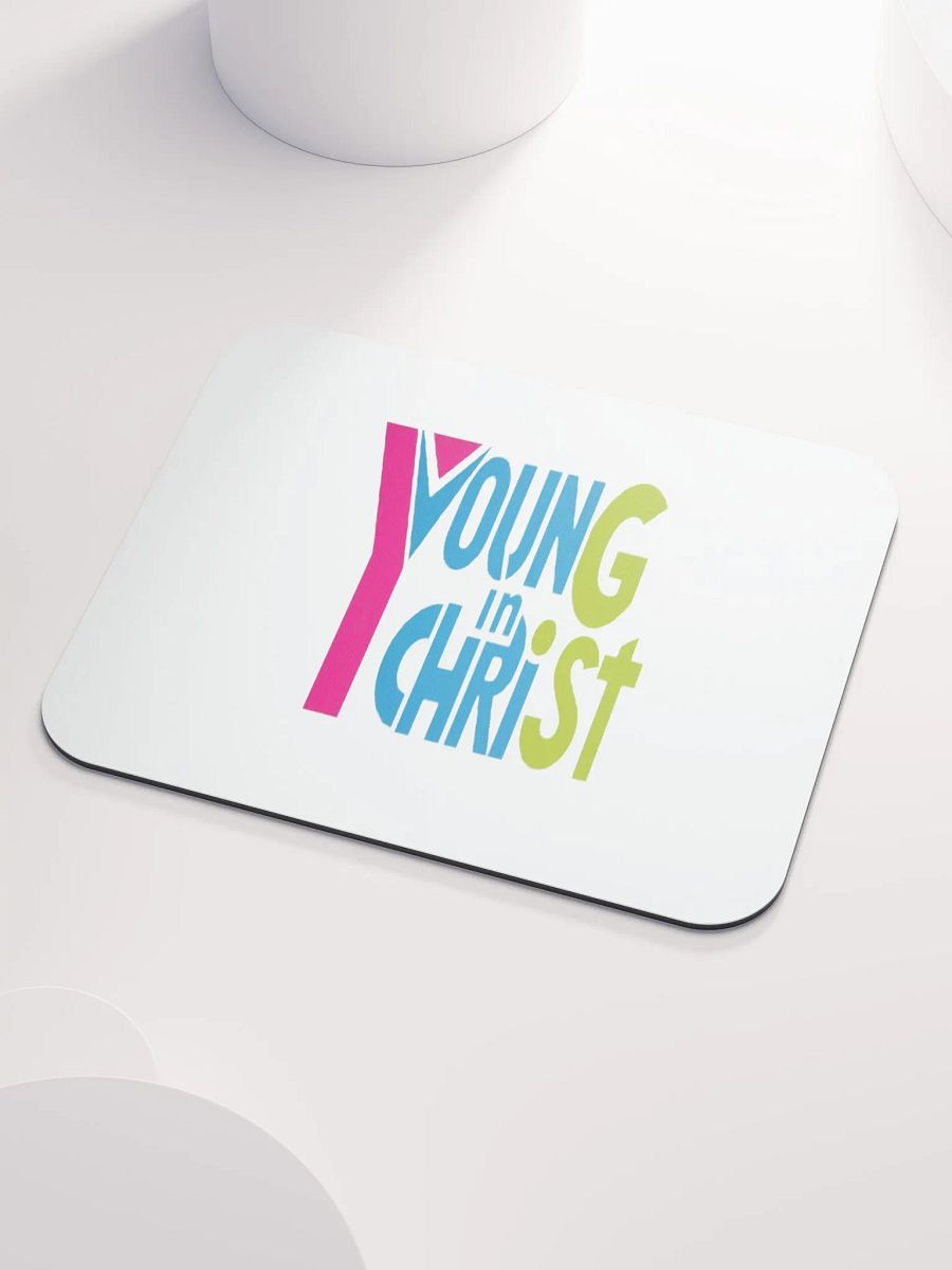 Colorful 'Young in Christ' Mouse Pad product image (3)