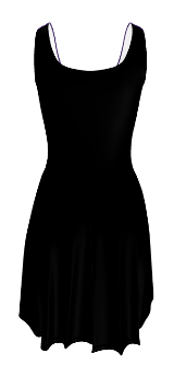 Midnight Veil Designs Black and Purple Fantasy Skater Dress - XS to 3XL product image (7)