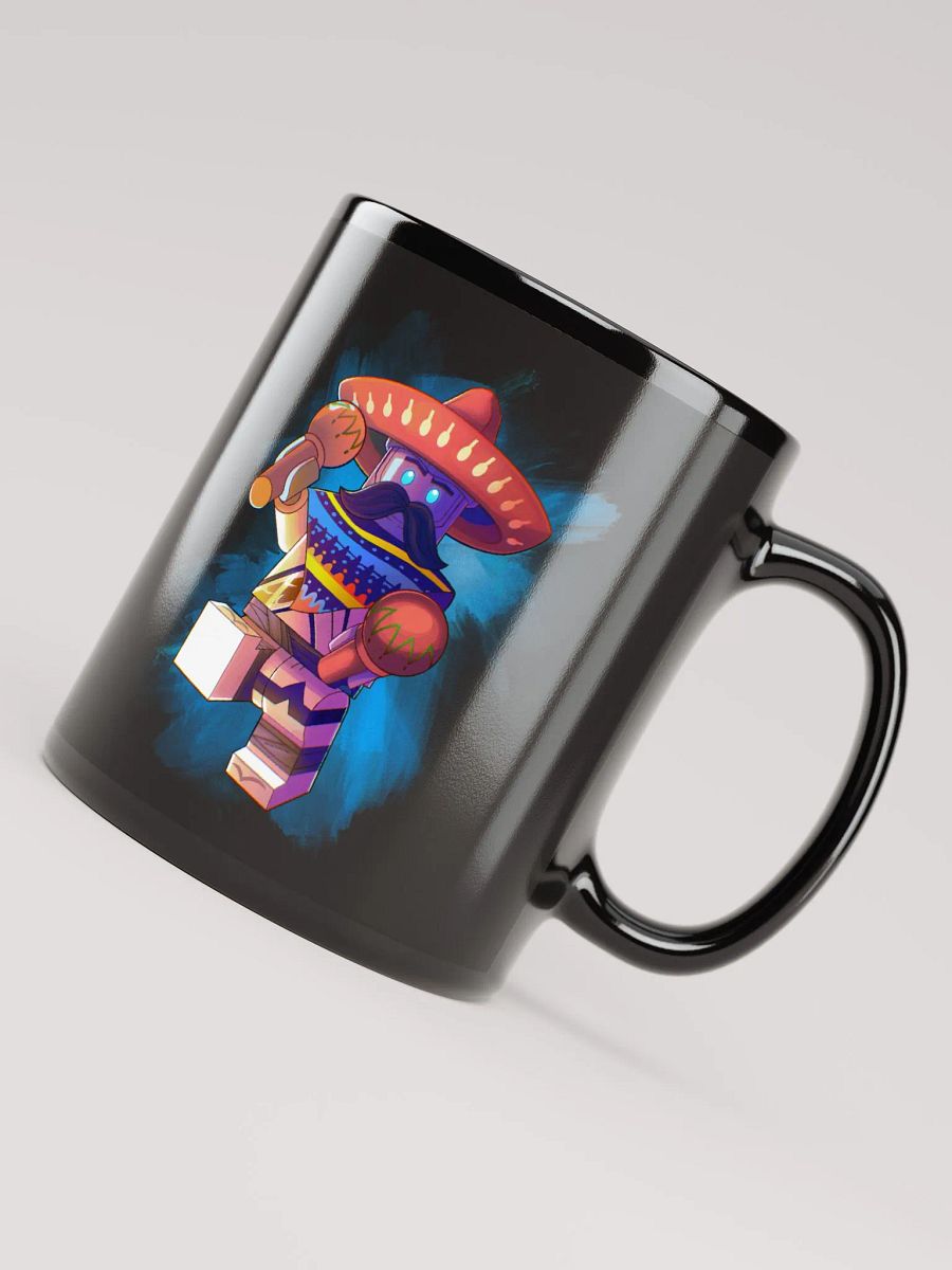 Titanium Taco Black Glossy Mug product image (7)