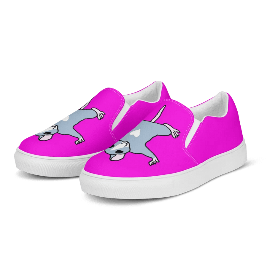 Splat rat PINK slip on canvas shoes (womens) product image (3)