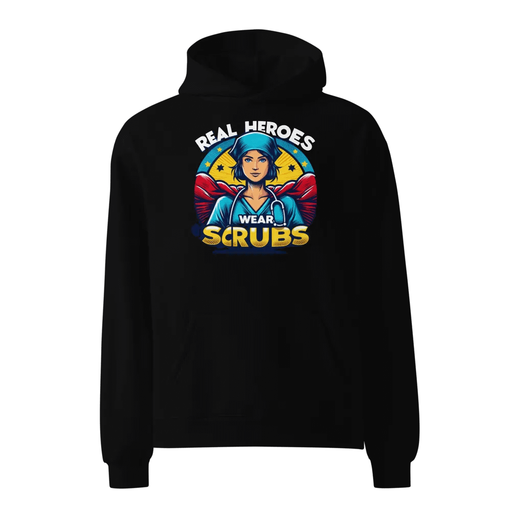 Superhero Scrubs Unisex Hoodie product image (1)