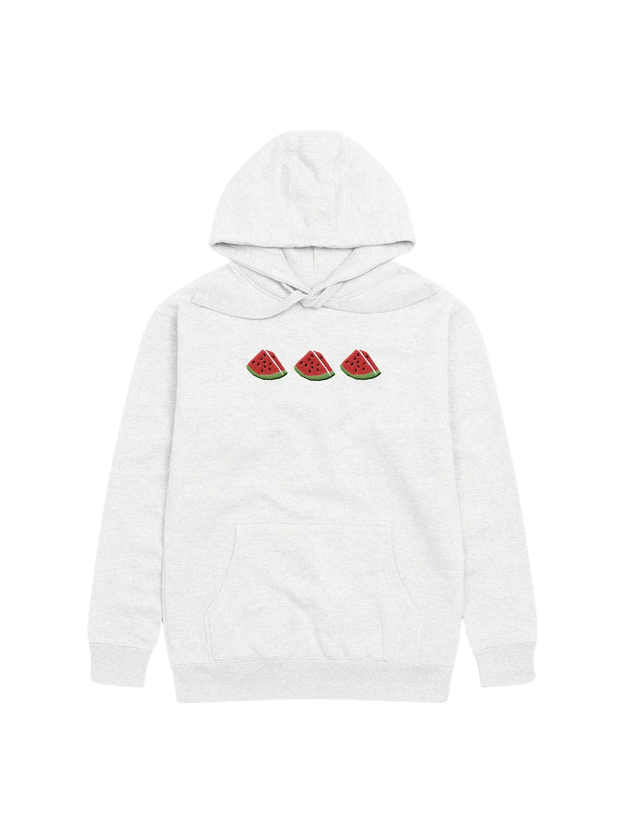 Sandia Embroidered Hoodie (white) product image (1)