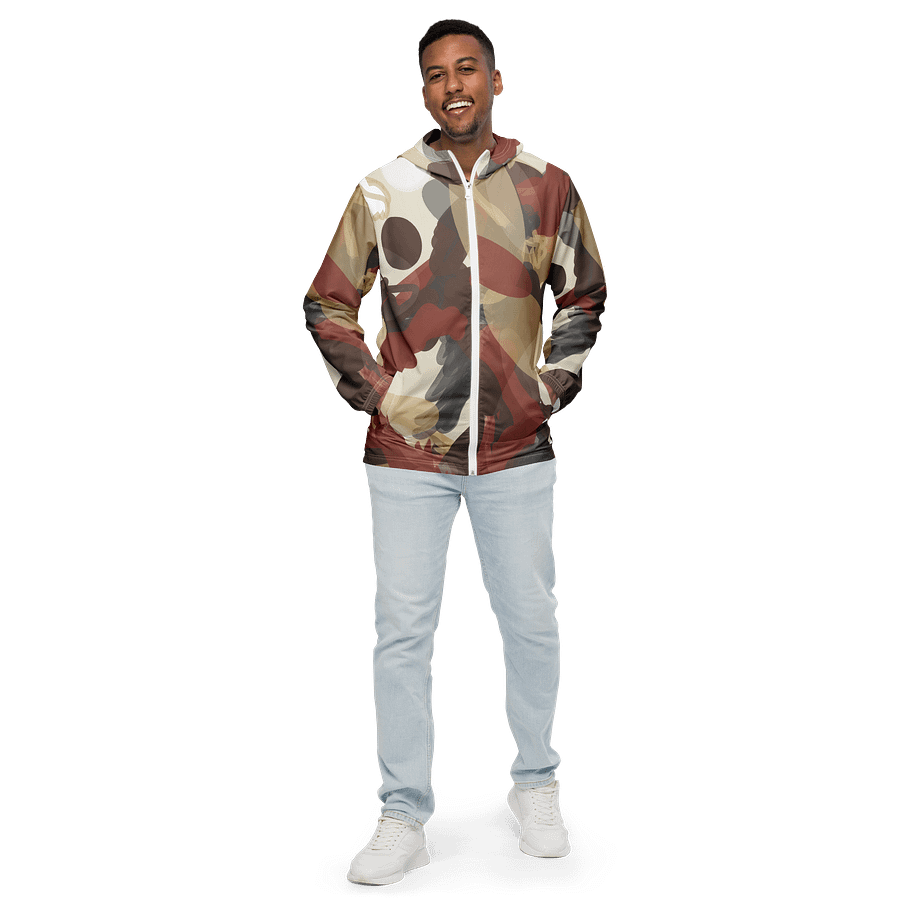 Transcendence: Abstract All-Over Print Windbreaker product image (3)