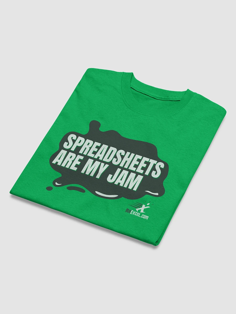 Spreadsheets Are My Jam - Green T-shirt product image (5)