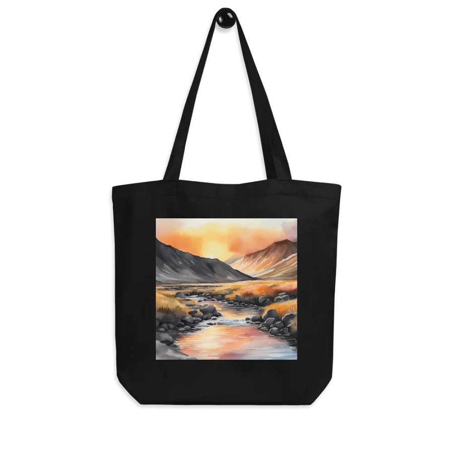 Northern Norway, Organic Cotton Twill Tote Bag product image (2)
