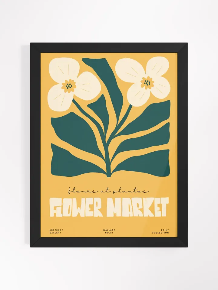Flower Market No.81 - Framed Poster product image (1)