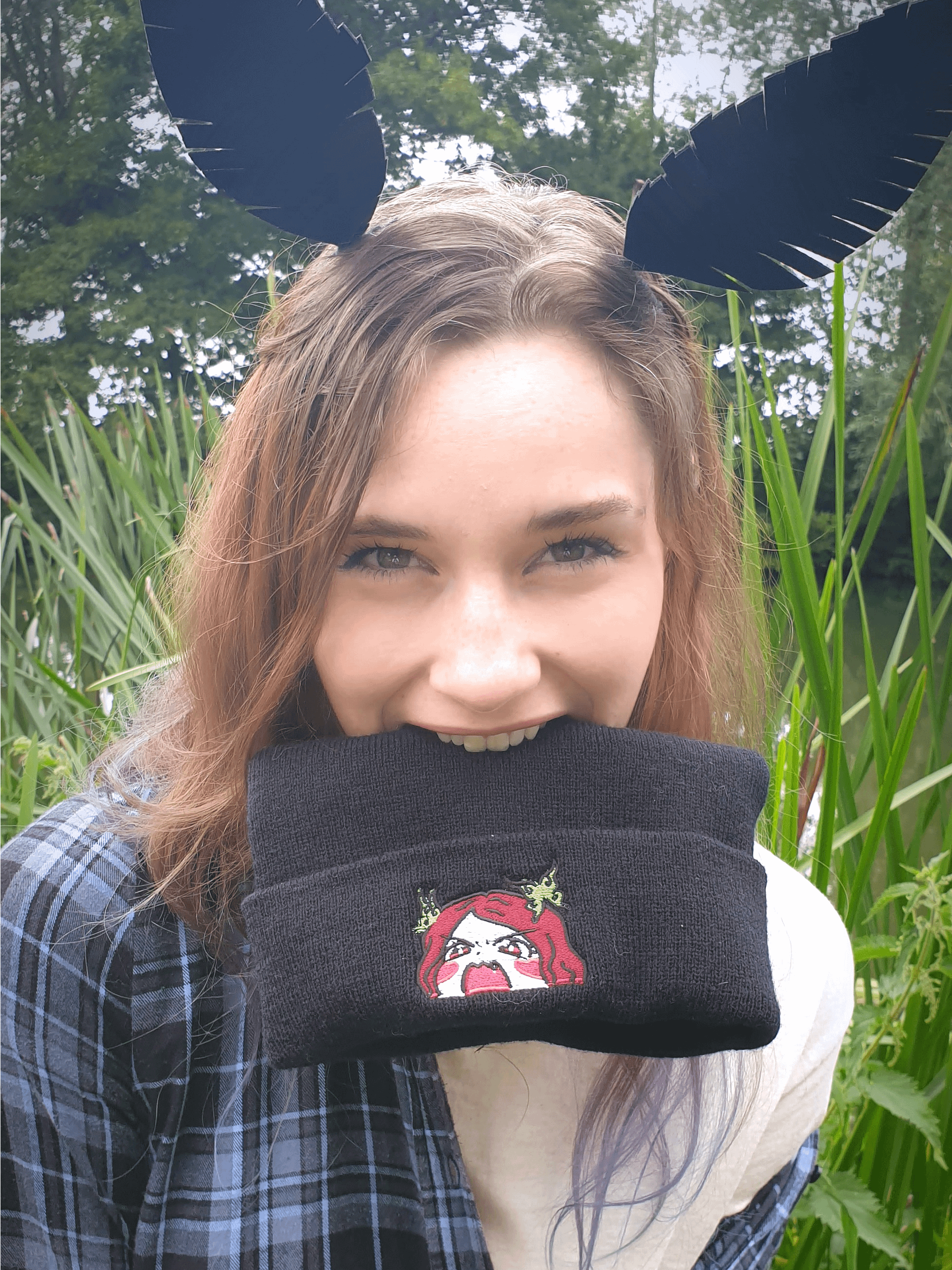 lunamothAngry Beanie product image (2)