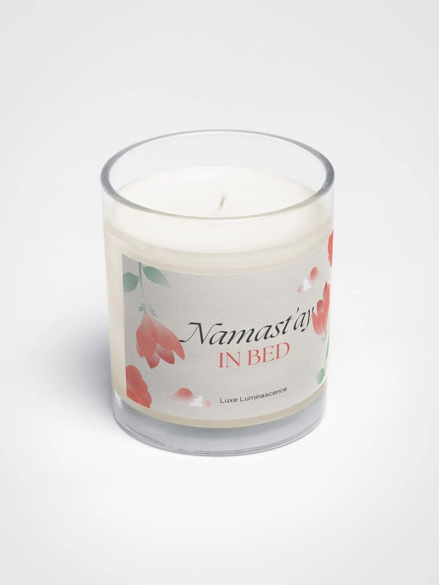 Namast'ay in Bed Funny Quote Candles product image (2)