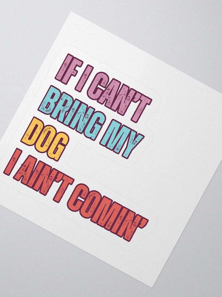 Dog Lover's Mantra Stickers product image (4)