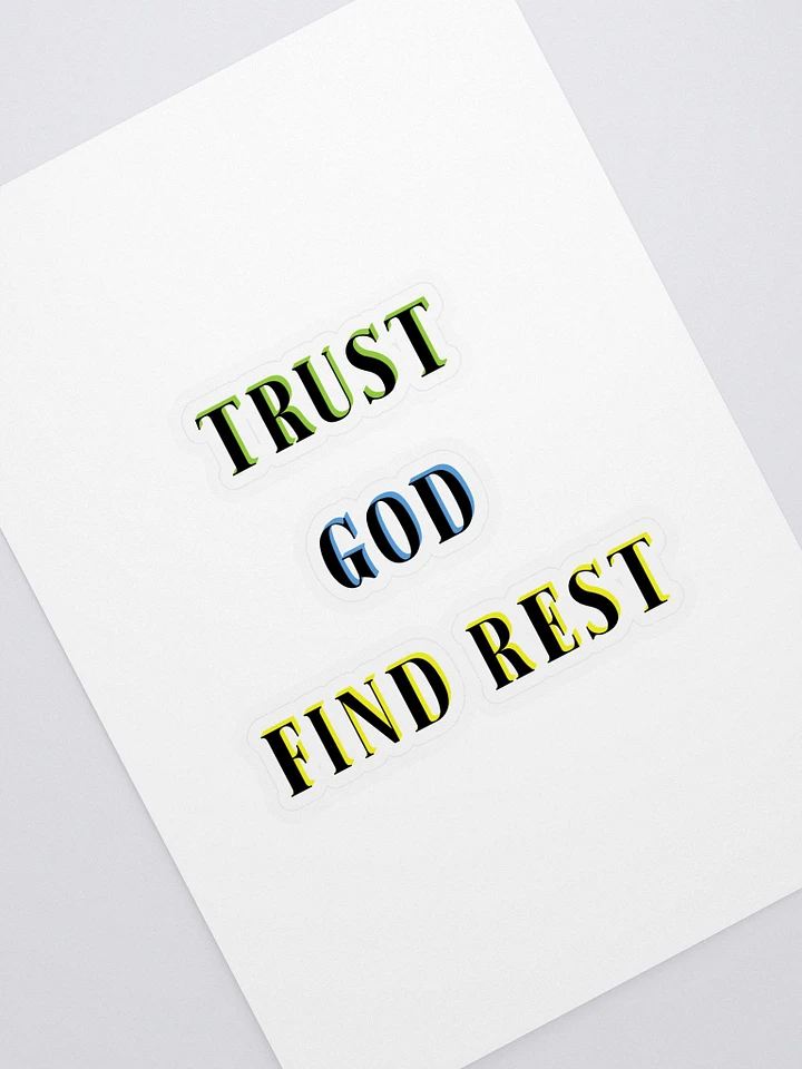 TRUST GOD FIND REST product image (1)