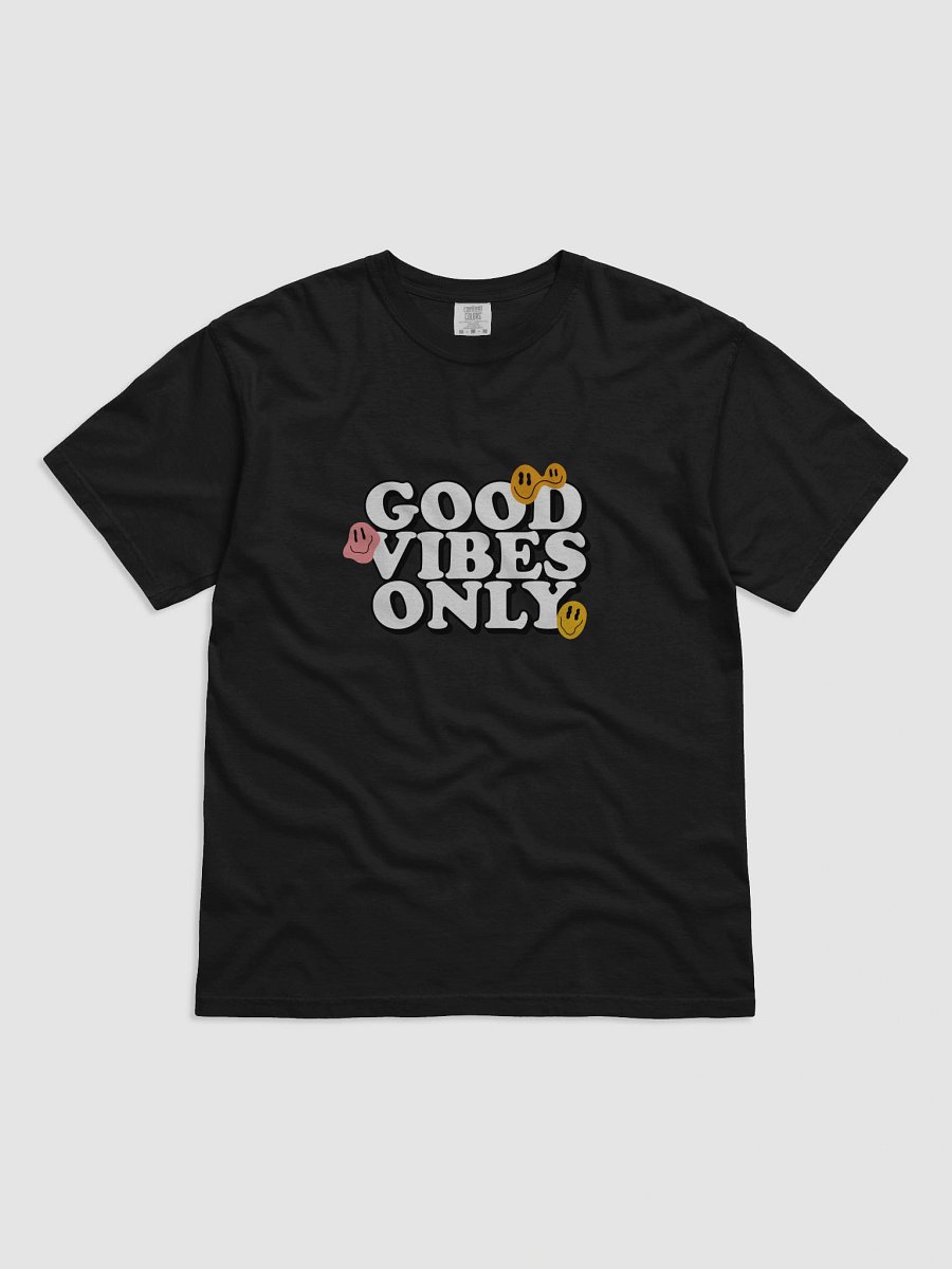 Good Vibes Only Smiley Face T-Shirt product image (4)