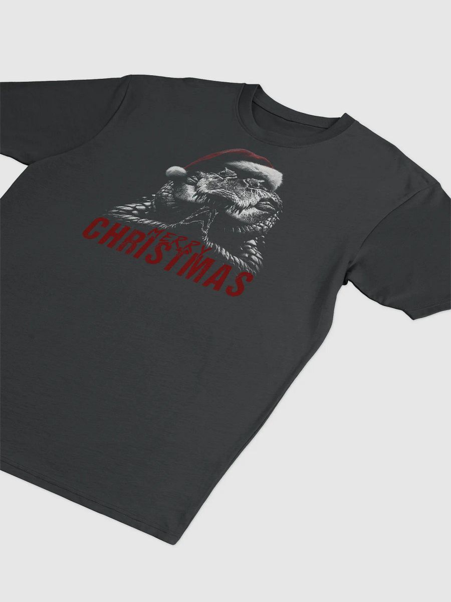 Santa Crocodile Merry Christmas Tee product image (3)