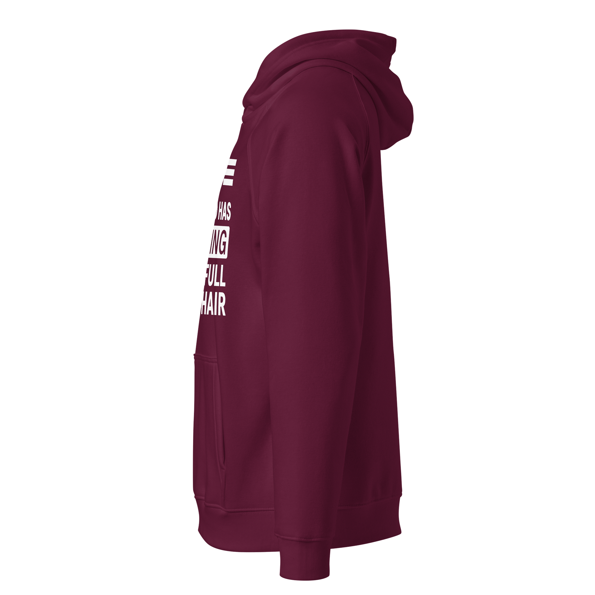 Funny Dad Shirts Hoodie | Organic Cotton Raglan, Bald Dad Gift, Father’s Day product image (10)