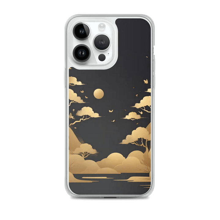 MagSafe® Clear Case for iPhone® – Golden Tranquility product image (2)