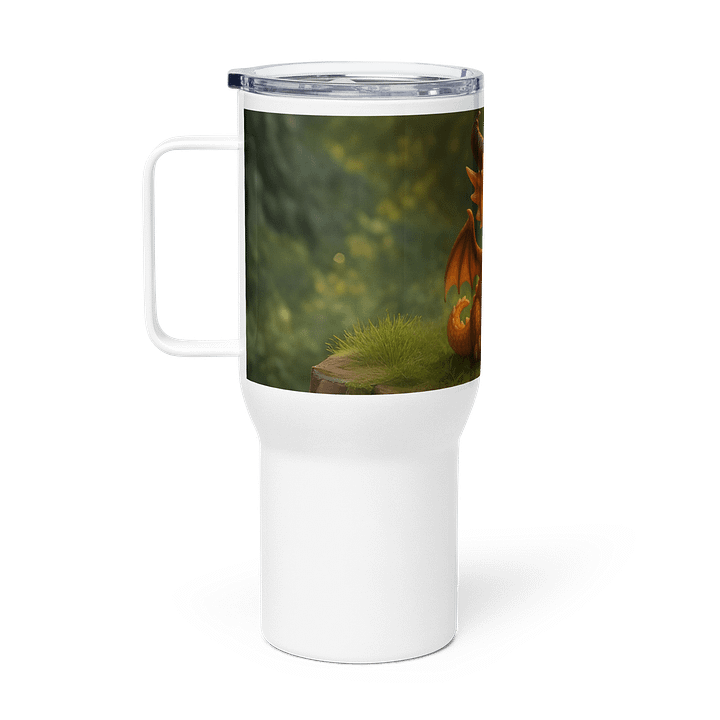 🐉 Lelonelilia – Magical Dragon Travel Mug ✨☕❄️ product image (1)