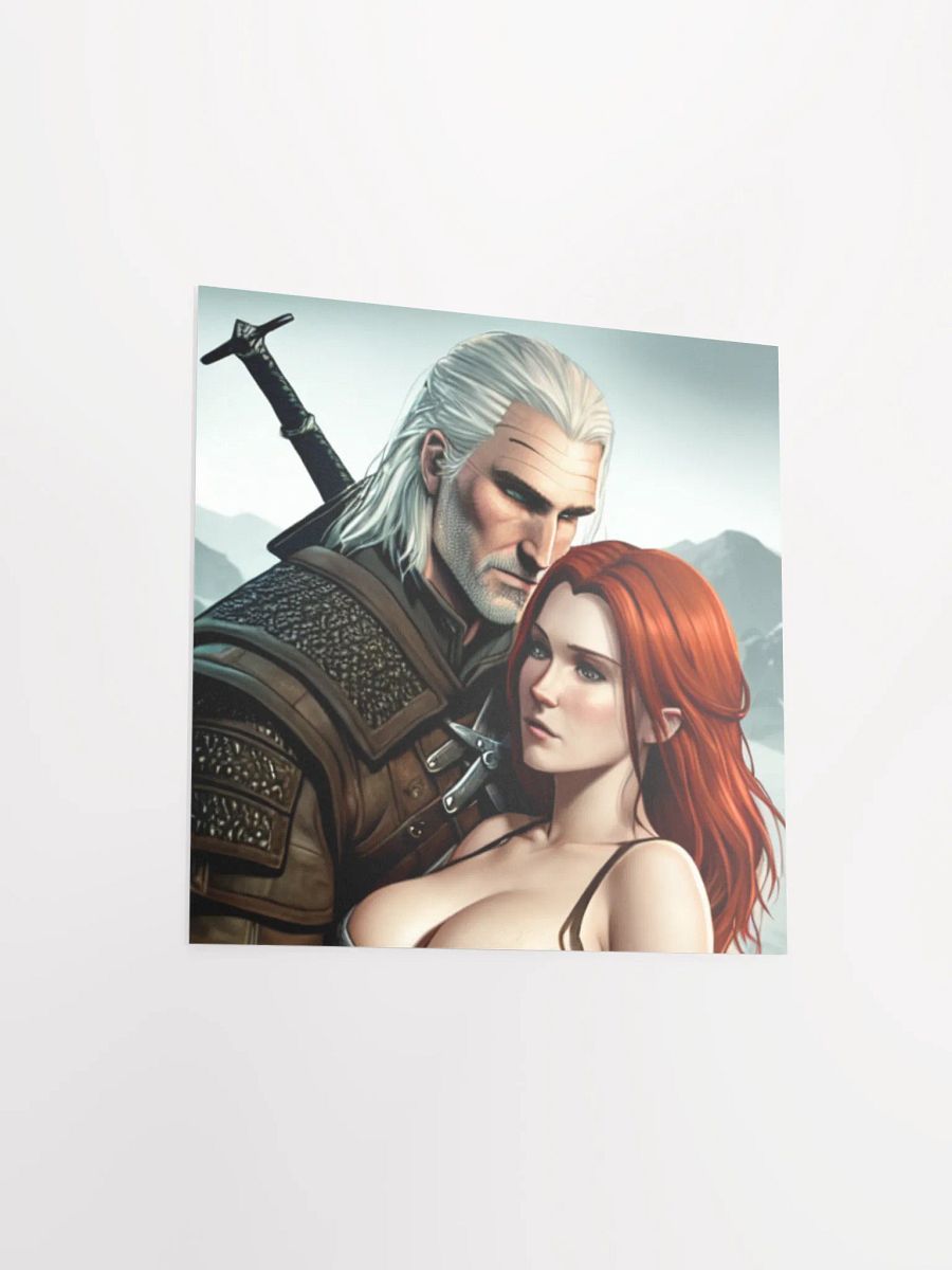 Warrior Lovers Fantasy Matte Poster product image (12)