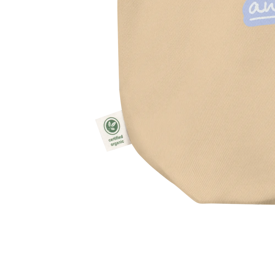 Bubbly and a B*tch (lined design, #BDCAEF) tote bag product image (5)