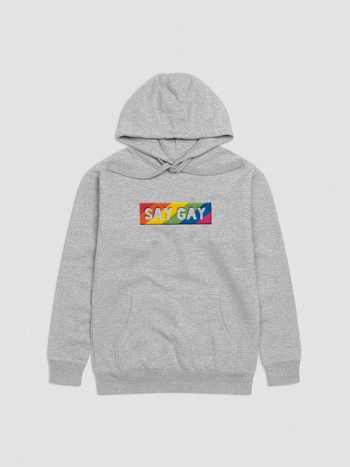 Say Gay #2 - Embroidered Hoodie product image (1)