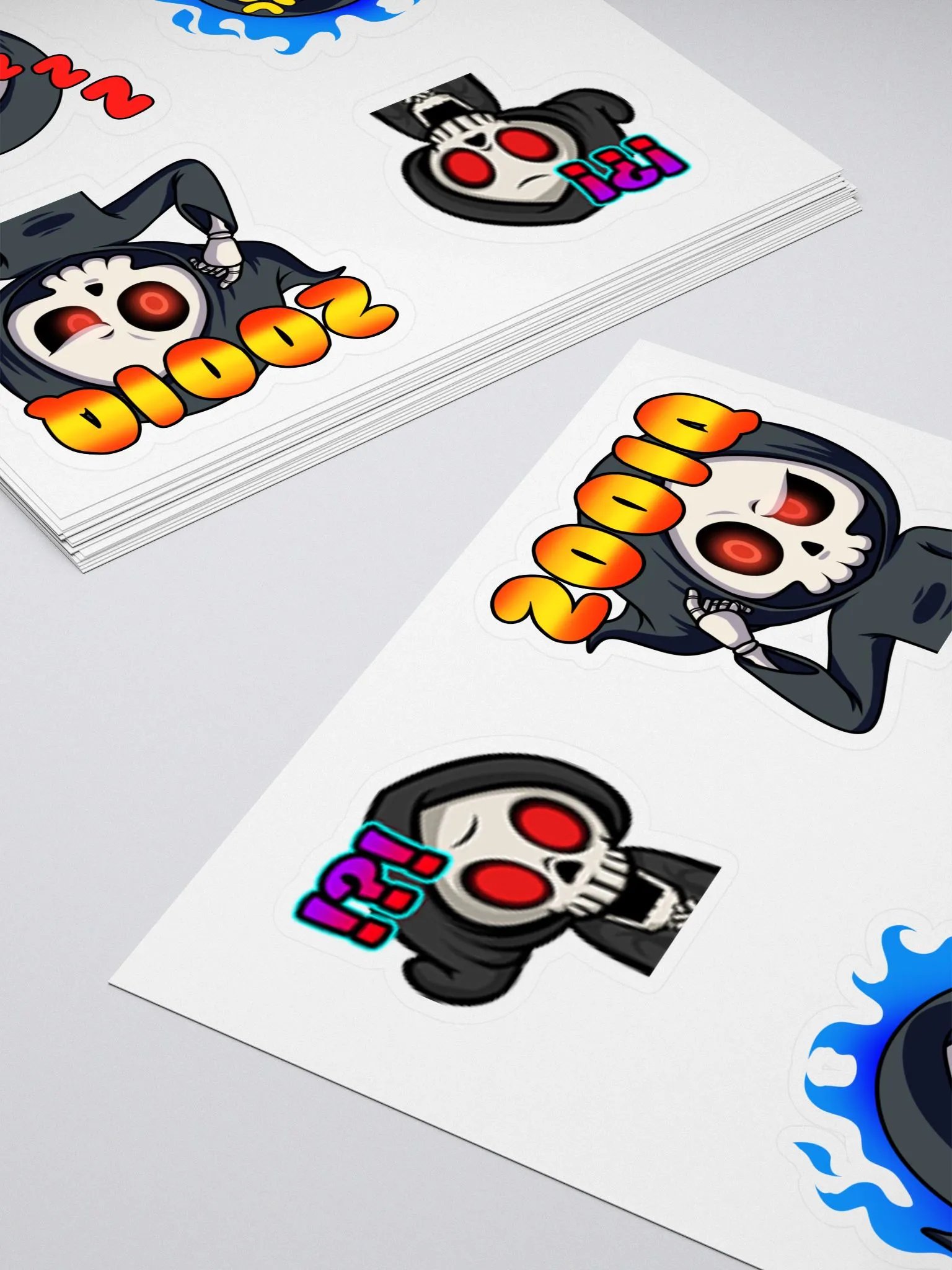4-Pack Large Todd Emote Stickers - Pack #2 product image (4)